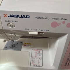 JAGUAR ジャガー　家庭用ミシン　ジャンク品の画像