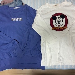 150〜女の子　Tシャツ　ロンTの画像