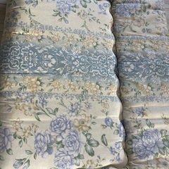 布団3枚セット 水色･ピンク×2の画像