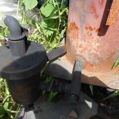 廃油ストーブ送風機要交換、引取り限定になります。の画像