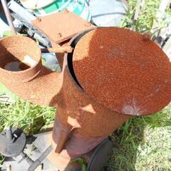 廃油ストーブ送風機要交換、引取り限定になります。の画像
