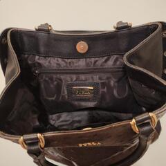 中古品【FURLA　オーストリッチ　バッグ】の画像