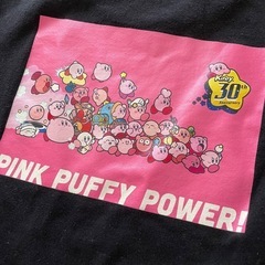 星のカービィ　半袖　Tシャツの画像