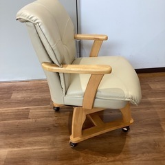 回転式ダイニングチェア　2脚セット【町田市再生家具】251446の画像