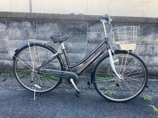 ブリヂストン　アルベルト　26インチ　3段変速 オートライト 26インチ自転車】アルベルト ブリヂストン製 ベルト駆動❗️LEDオート