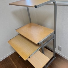 パソコン台　パソコンラックの画像
