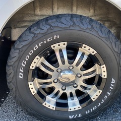 引取希望　BF Good rich T/A KO2 ハイエース他 アルミ4本セットの画像