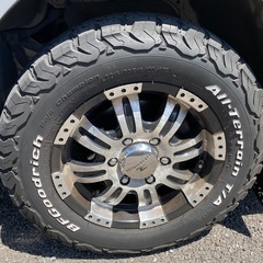 引取希望　BF Good rich T/A KO2 ハイエース他 アルミ4本セットの画像