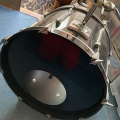 バスドラ、フロアタム、ハイタム、ロータム4点セットの画像