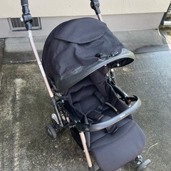 ⭐︎早い者勝ち⭐︎Aprica A型ベビーカー BLKの画像
