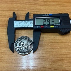 古代ギリシャ リュシマコス銀貨の画像