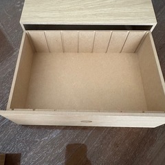 木製小物収納の画像