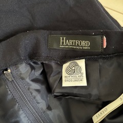 サンヨー　HARTFORD スカート Lサイズ　ネイビーの画像