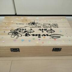 【無料】木箱　桐箱　リメイクの画像