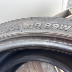 中古品のタイヤですが、まだ使えます。の画像
