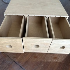 木製小物収納の画像