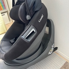 combi チャイルドシート ブラックの画像
