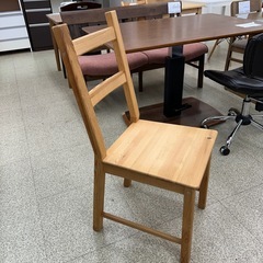 リユースのサカイ東金店 IKEA ダイニングテーブルセット 椅子2脚 TJ13987の画像