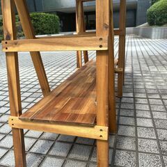 ビジョンピークスKITCHEN RACK アカシアキッチンラックの画像