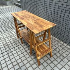 ビジョンピークスKITCHEN RACK アカシアキッチンラックの画像