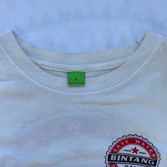 BINTANG Tシャツ Lサイズ ホワイトの画像