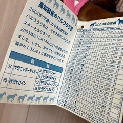 ハルウララぬいぐるみの画像