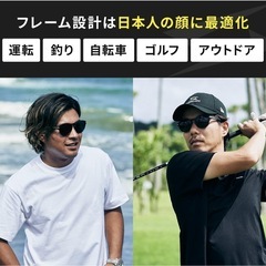 【新品未使用】① サングラス メンズ 偏光サングラスの画像