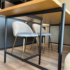 ダイニングテーブル モデルルーム展示品 おしゃれの画像