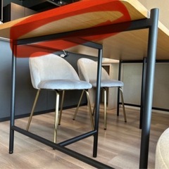 ダイニングテーブル モデルルーム展示品 おしゃれの画像