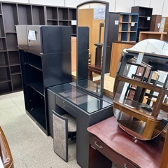 リユースのサカイ東金店 ドレッサー ※棚ガラス板欠けあり TJ1...
