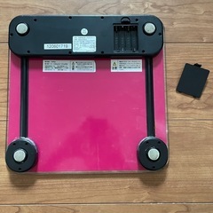 【中古 100円】体重計・体組成計　PropoScan[DM-HM01 PI プロポスキャン　要単4電池×4本【説明書あり】の画像