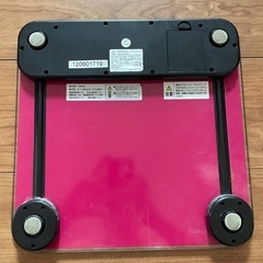 【中古 100円】体重計・体組成計　PropoScan[DM-HM01 PI プロポスキャン　要単4電池×4本【説明書あり】の画像