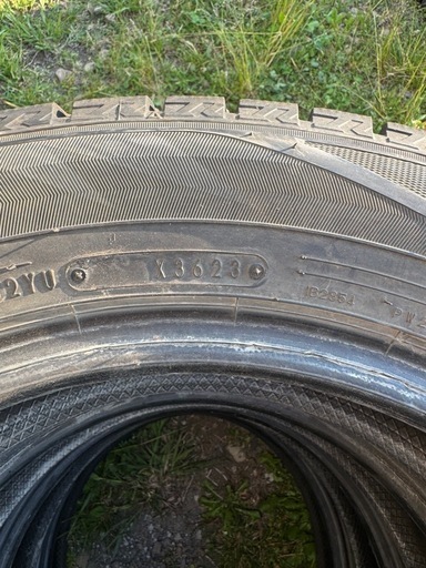 DUNLOP 175/65R15 23年製　7分山　冬タイヤ4本