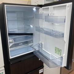 🧊AQUA アクア🧊430L冷蔵庫🧊ウッドデザイン🧊自動製氷🧊4ドア🧊2021年式🧊AQR-V43K🧊6718の画像
