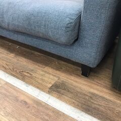 【ジャングルジャングル広陵店】　家具　ソファー　2人掛け　ブルー　☆ジモティー特別価格☆の画像
