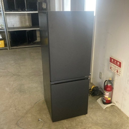 2ドア黒冷蔵庫　2024式　現状販売 特価 家具 インテリア 収納 新生活 引越し 工具 机 事務所 店舗 オフィス 中古 リサイクル