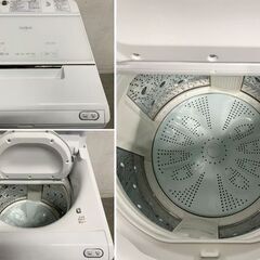 高年式!2021年製! 日立 HITACHI ビートウォッシュ 全自動洗濯機 洗濯12.0kg 自動投入 BW-X120F-W ホワイト 中古 店頭引取歓迎 yR9791の画像
