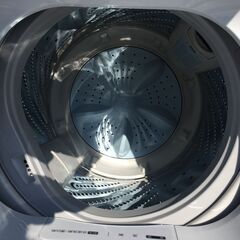 JMS0808S)全自動洗濯機 Hisense HW-E5504 2021年製 5.5㎏ 中古品 【取りに来られる方限定】の画像