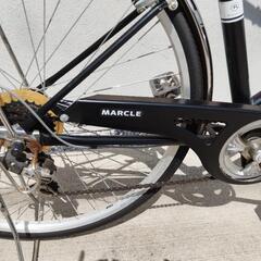 自転車　27インチ　6段変速ギアの画像