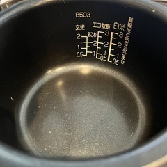 象印　3号炊き炊飯器の画像