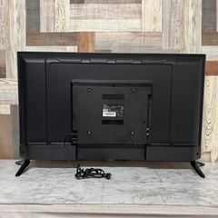 即日受渡❣️昨年購入IRIE40型液晶テレビWチューナー裏録可ホワイト15500円の画像