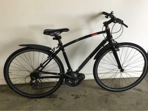 h-42△ q 岐阜発/ MOMENTUM/ クロスバイク/ 3×7段変速/ 自転車/ 700×32c/ 走行確認/ Momentum/ サビ等あり/ 現状品/ R7.3/20 △