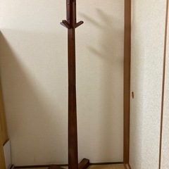 木製ポールハンガー　173cmの画像