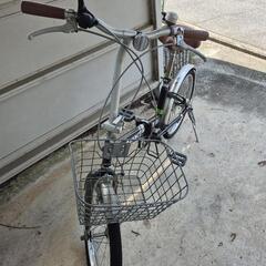 折りたたみ自転車２０インチ鍵付きの画像