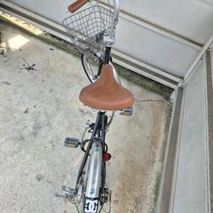 折りたたみ自転車２０インチ鍵付きの画像