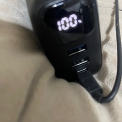 【大容量 50000mAh モバイルバッテリー】の画像