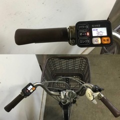 h-32△ 岐阜発/パナソニック/電動アシスト三輪自転車/スイングあり/3段変速/バッテリー12Ah/充電器なし/走行確認/現状品/管33s/ R7.2/23 △の画像
