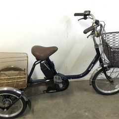 h-32△ 岐阜発/パナソニック/電動アシスト三輪自転車/スイングあり/3段変速/バッテリー12Ah/充電器なし/走行確認/現状品/管33s/ R7.2/23 △の画像