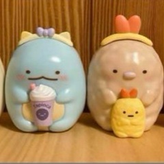 すみっコぐらし　ガチャガチャ　カプキャラ　コンプリート　ミラー　フィギュアの画像