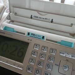 Panasonicファックス（KX-PD725-N）取り扱い説明書付きの画像